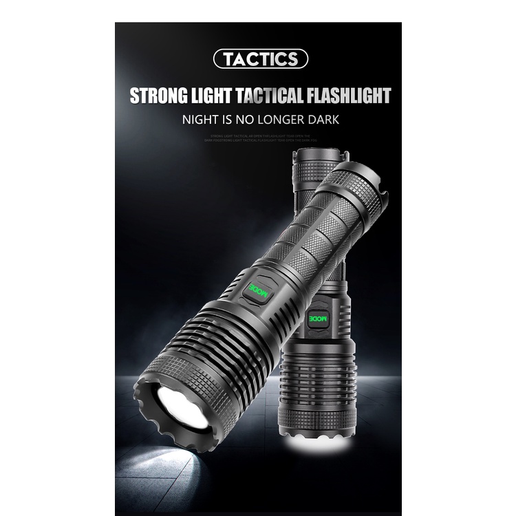 Đèn pin ALONEFIRE X19 XHP70 LED bằng nhôm dùng pin 26650 tiện lợi