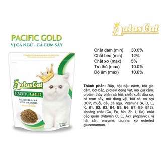 HẠT MIX CÁ CƠM SẤY AATAS CHO MÈO