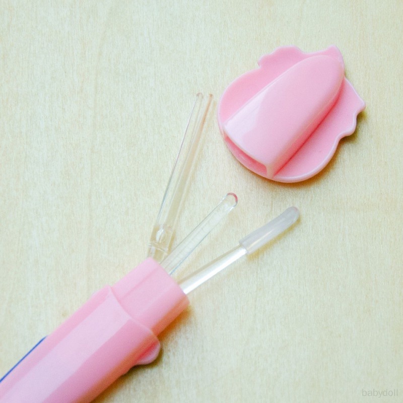 Dụng Cụ Lấy Ráy Tai Có Đèn Dạ Quang Hình Hoạt Hình Dễ Thương Cho Bé