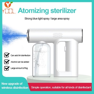 Máy khử khuẩn Nano cầm tay Atomizer, Súng phun xịt khử trùng diệt khuẩn tia UV cao cấp, an toàn, tiện lợi