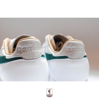 Giày Reebok Classic Leather (Trắng/Xanh Rêu) / FX1715