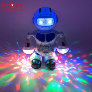 Robot phát đèn nhạc, nhảy múa cực kỳ vui nhộn