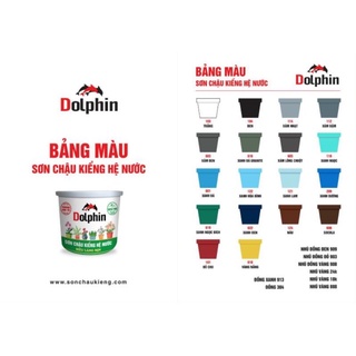 Sơn chậu kiểng DOLPHIN 5kg