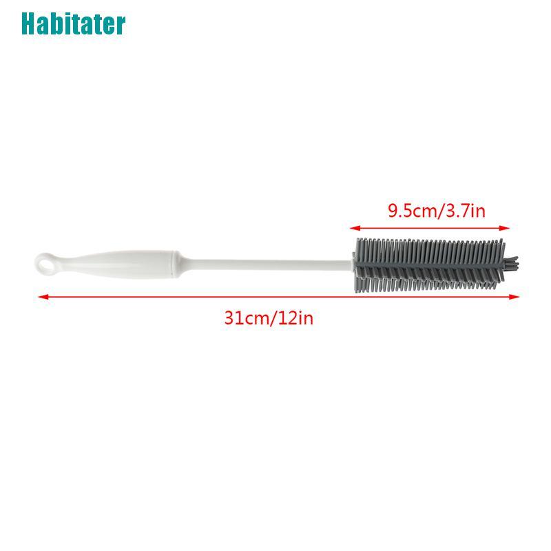 Cọ Rửa Ly Bằng Silicone Cán Dài Tiện Dụng