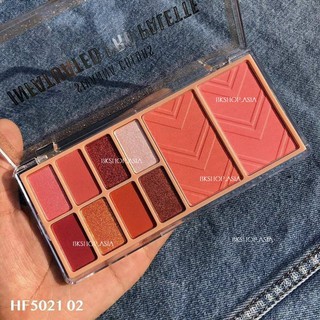 Set Phấn Mắt - Má Hồng Sivanna Colors Infatuated Pro Palette HF5021