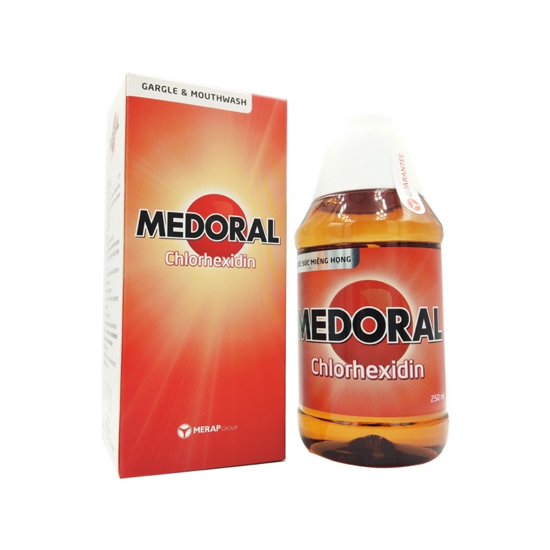 (Đăng lại sp bị xoá) Nước súc miệng MEDORAL chai lớn 250ML