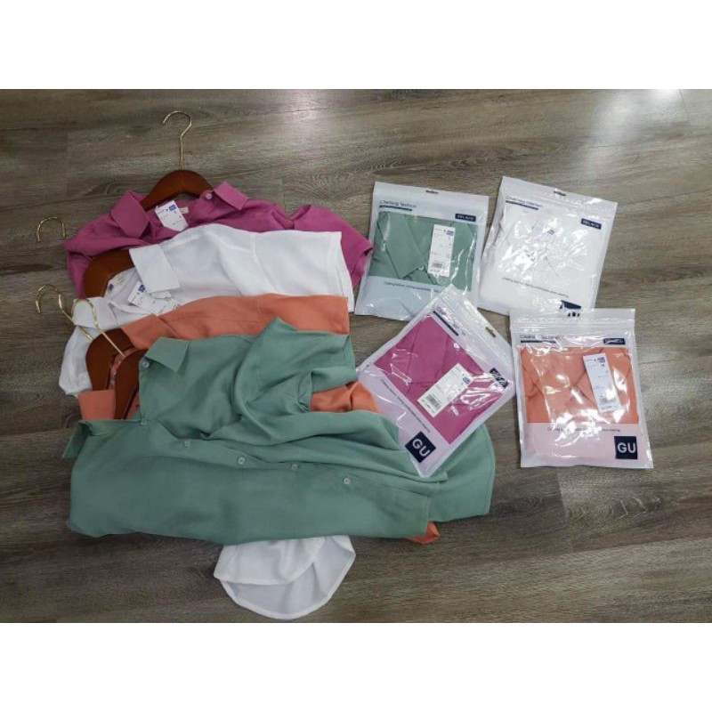 Sơ mi nữ GU lụa