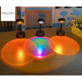 Đèn led sunset chiếu hoàng hôn, cầu vồng hot tiktok