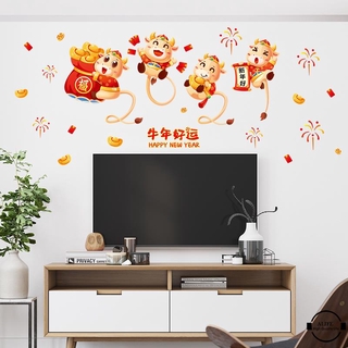 Miếng Dán Chúc Mừng Năm Mới 2021