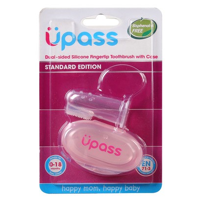 Bàn chải đánh răng xỏ ngón Upass Silicone siêu mềm UP4002N