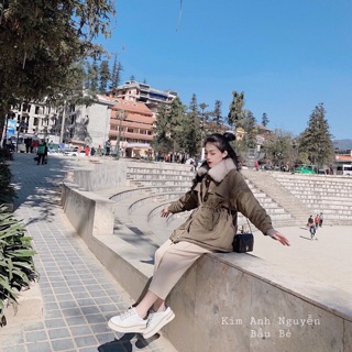 ÁO PASKA LÓT LÔNG CỔ LÔNG ( siêu đẹp )