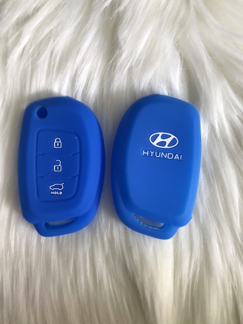 Vỏ silicone bảo vệ khoá Hyundai Accent 3 nút