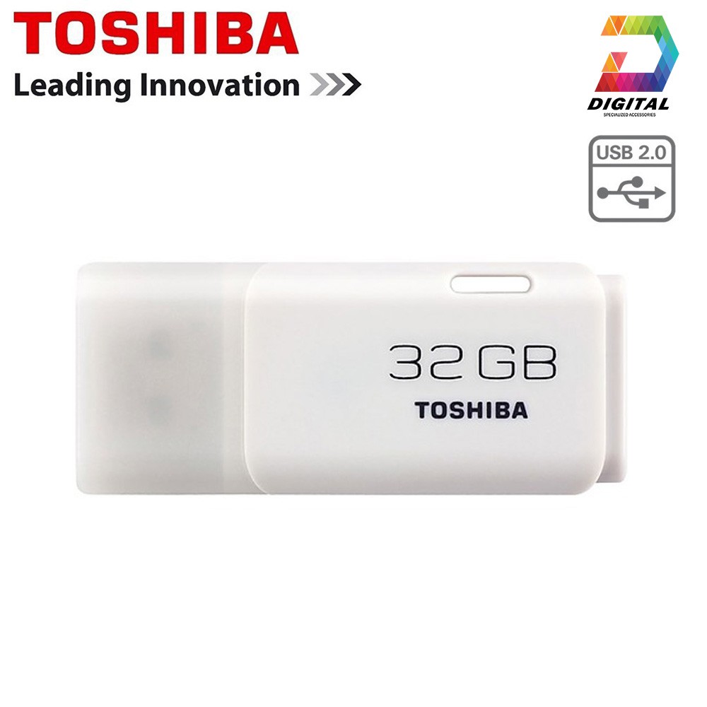 USB 32GB TOSHIBA U202 Chính Hãng Bảo Hành 24 Tháng