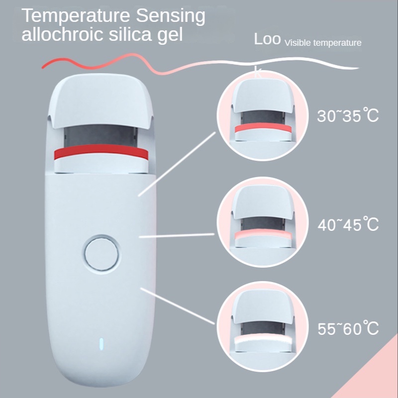 Dụng Cụ Uốn Lông Mi Bằng Điện Sạc USB Lâu Trôi Tiện Lợi