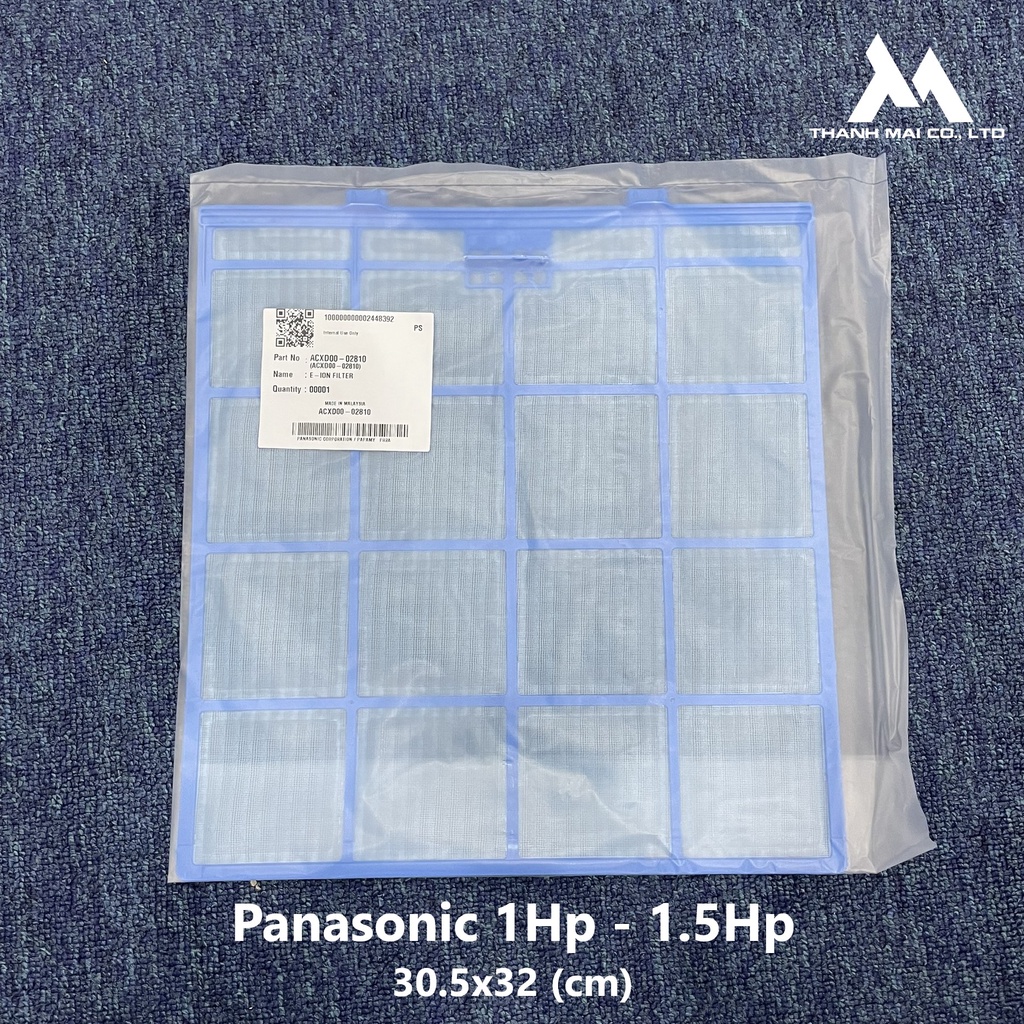 Lưới lọc ion Điều hoà không khí Panasonic 1HP - 1.5HP