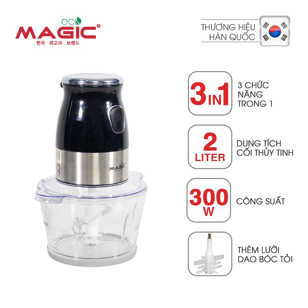 Máy xay thực phẩm đa năng Magic, bảo hành chính hãng