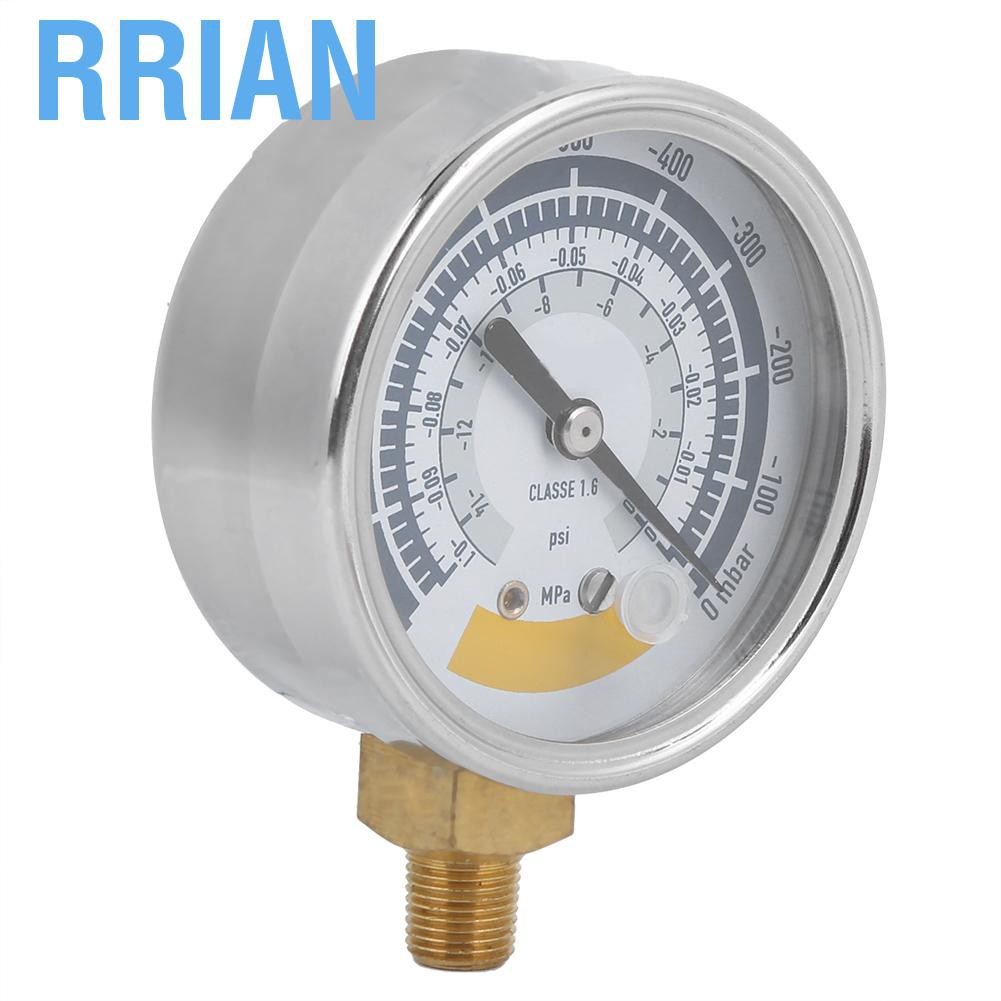 Máy Đo Áp Suất Chân Không 0 14psi G1 / 4in ~ - 1000mpa