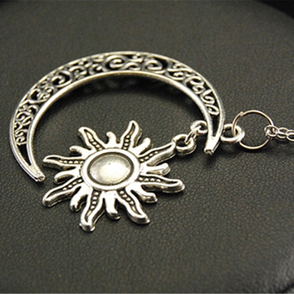 Dây chuyền hợp kim Unisex hình trăng sao