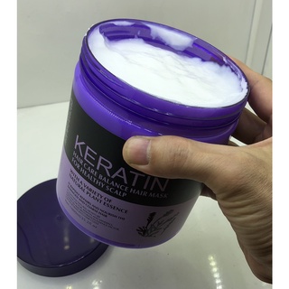 Hấp Dầu, Xả Tóc Keratin Hương Lavender 1000ml