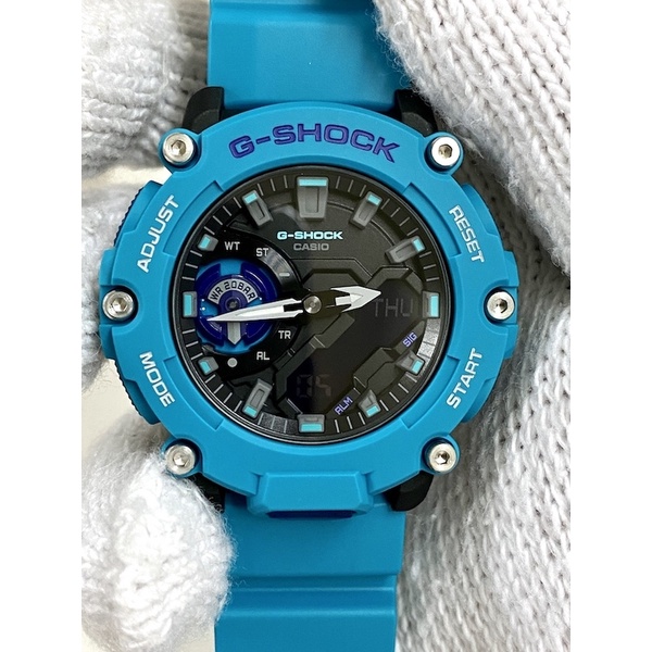 Đồng Hồ Nam Dây Nhựa Casio G-Shock GA-2200-2ADR Chính Hãng - Lõi Carbon - GA-2200-2A