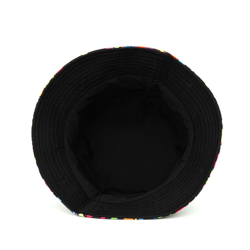 Nón Tai Bèo Chống Nắng In Họa Tiết Nhiều Màu Sắc Có Thể Đảo Ngược Cho Nữ Sự Bả