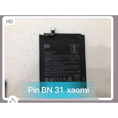 Pin BN31/ Redmi note 5A/Redmi S2 xiaomi