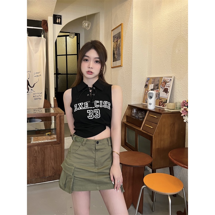 Áo Thun Nữ Cộc Tay Có Cổ Thời Trang Hàn Quốc