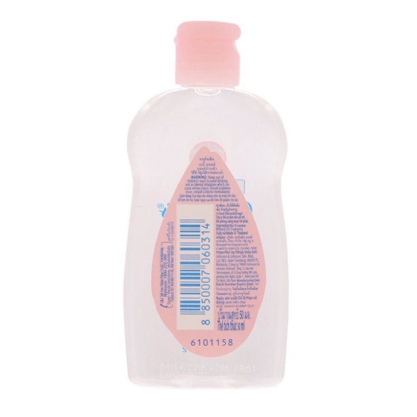 Dầu massage cho bé Johnson Baby (50ml) - Dầu massage body cho bé Johnson