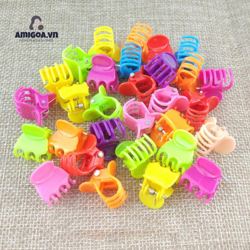 ✨✨Kẹp Tóc Mái Hình Bướm Đính Hoa Màu Kẹo Dễ Thương Cho Bé Gái