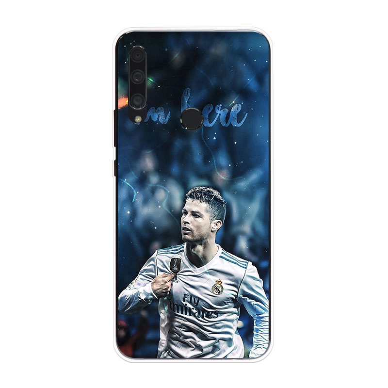 Ốp lưng TPU mềm Huawei Honor 9X / Honor 9X Premium / Honor 9X Pro C.Ronaldo Messi Hoa văn