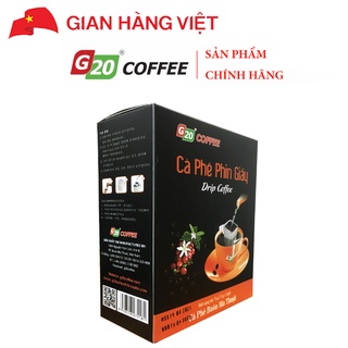 Hộp cà phê phin túi lọc 75g - g20 coffee
