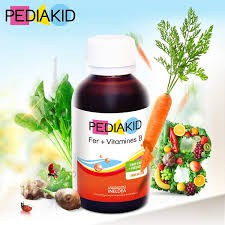 Pediakid Fer + Vitamines B - Bổ sung sắt và vitamin nhóm B (125ml)