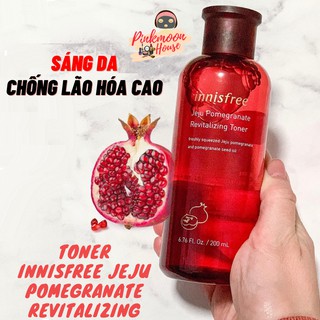  Toner Lựu Đỏ Innisfree Jeju Sáng Da Chống Lão Hóa Innisfree Jeju Pomegranate Revitalizing