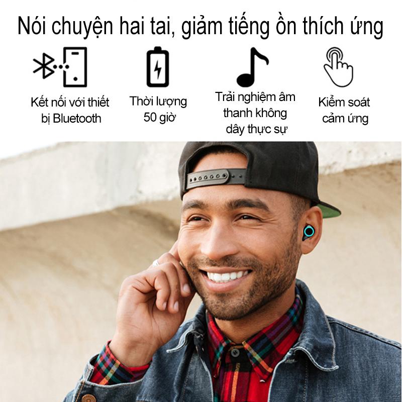 Tai nghe Bluetooth S7 chính hãng TWS không dây  stereo Bluetooth có hộp sạc Mic [EJ10006]