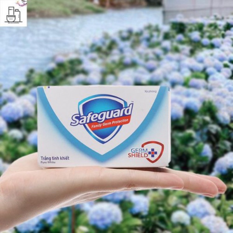 Combo 6 Xà Bông Cục Safeguard Trắng Tinh Khiết 130g