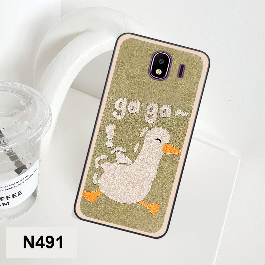 Ốp Samsung J4 2018 bộ hình cute dễ thương gấu thỏ xinh xắn vẽ tay lạ mắt