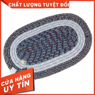 Thảm lau chân hình bầu dục loại đẹp