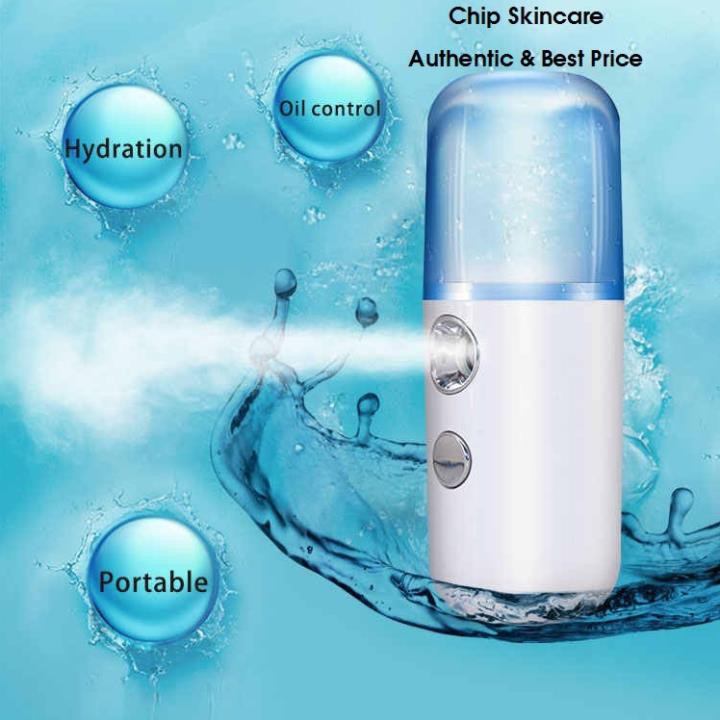Máy phun sương Nano mini (Máy xông mặt mini) Giữ ẩm da, chống lão hoá, làm mát da cấp tốc