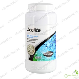 SEACHEM - Zeolite (Hộp 1 Lít) | Vật liệu lọc khử Amonia cho hồ cá thủy sinh