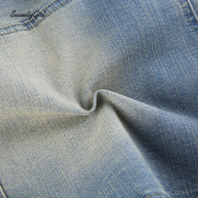 Chân váy jean Lưng Thấp Phối Nút Màu Sắc Đơn Giản Quyến Rũ 2022