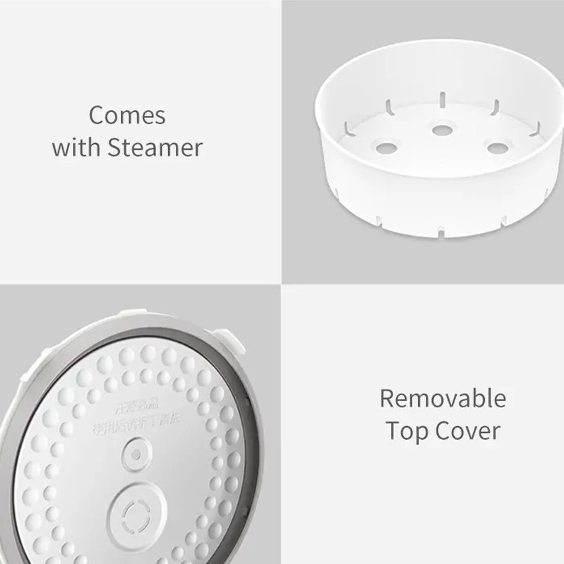 Xiaomi Youpin Nồi cơm điện 1.6L 3L tự động hẹn giờ 24 tiếng