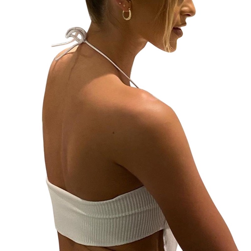 Áo Croptop Dây Tà Áo Dài A5191