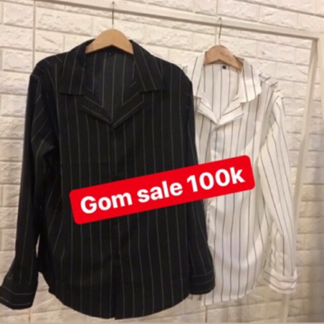 Áo somi cổ vest