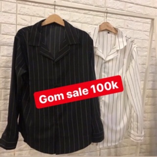 Áo somi cổ vest