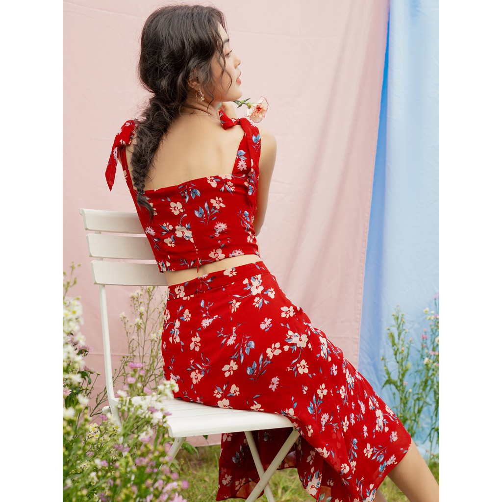 [Mã WABRLOW5 giảm 15% đơn 300K] OLV - Chân váy Lucky Ruching Side Skirt | BigBuy360 - bigbuy360.vn