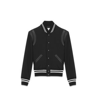 Áo khoác Saint Laurent Teddy bomber Jacket