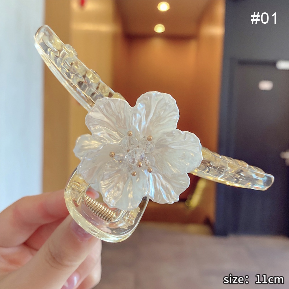 Kẹp Tóc Hình Vỏ Sò/Hoa Thời Trang Thanh Lịch Cho Nữ