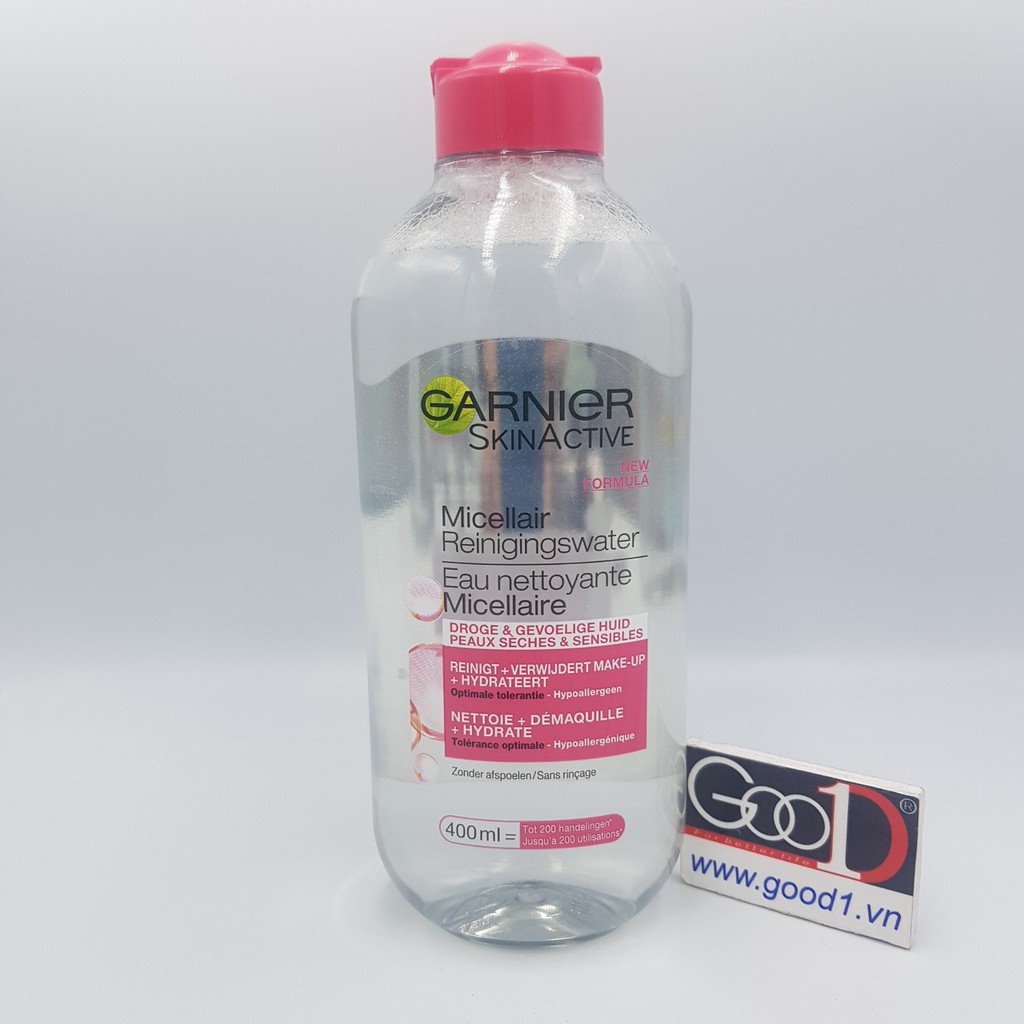 Nước tẩy trang Garnier Pháp 400ml