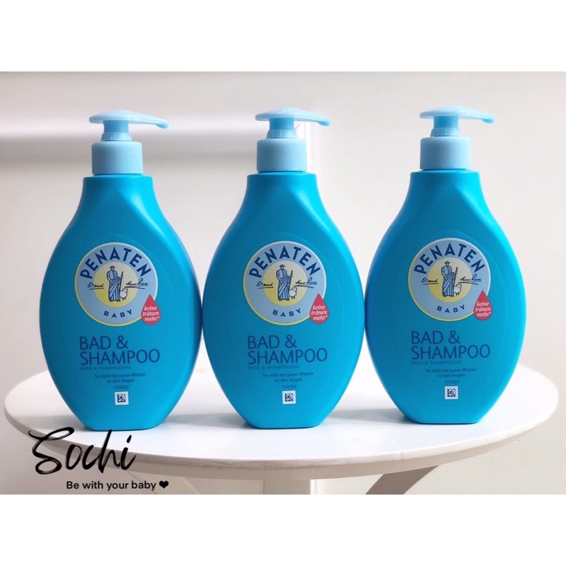 Sữa tắm gội 2in1 Penaten 400ml cho bé