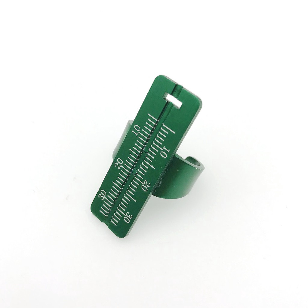 1pcs Root Canal Measuring Ruler Color Random Dental Instrument Ring Finger Ruler